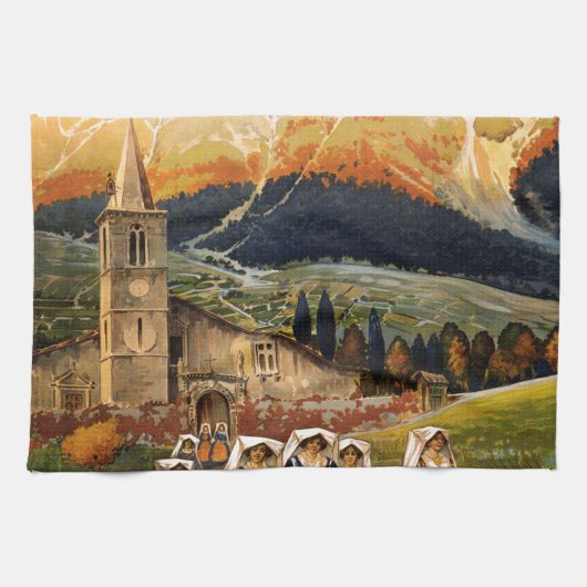 アブルッツォ キッチンタオル (横)