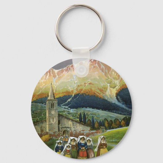 アブルッツォ キーホルダー (正面)