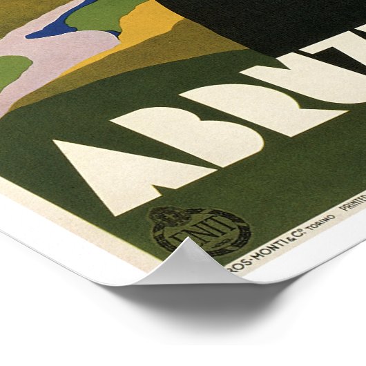 アブルッツォ ポスター (角)