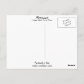 アブルッツォ ポストカード (裏面)