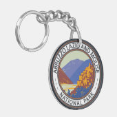 アブルッツォ、ラツィオおよびモリーゼ国立公園イタリア キーホルダー (正面左)