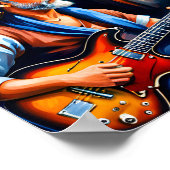 アブルースマンロッカーオンザ通りコーナー ポスター (角)