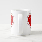 アブレヴェトラジャンボマググ ジャンボコーヒーマグカップ (裏面)