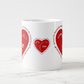 アブレヴェトラジャンボマググ ジャンボコーヒーマグカップ (正面)