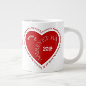 アブレヴェトラジャンボマググ ジャンボコーヒーマグカップ (右)