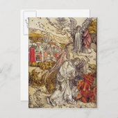 アブロスの鍵と天使， 1498 ポストカード (正面/裏面)
