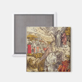 アブロスの鍵と天使， 1498 マグネット (正面/裏面)