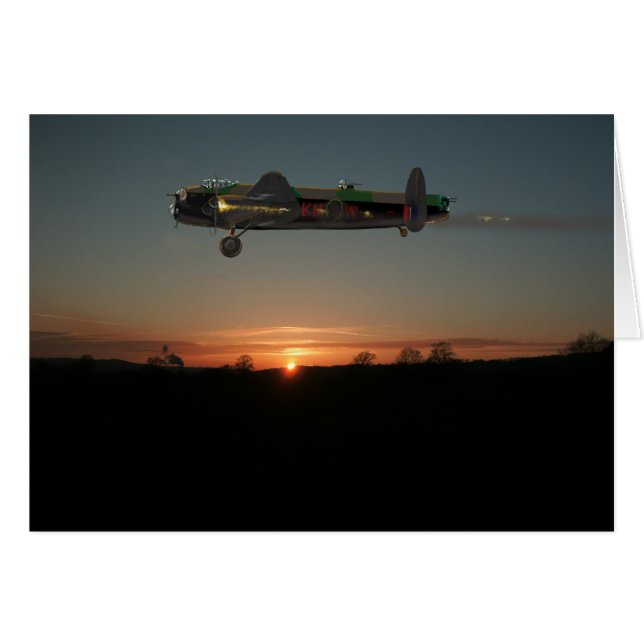 アブロ·ランカスター (正面横)