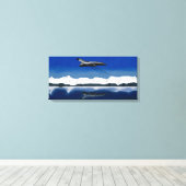 アブロ ヴルカン 反射電力 キャンバスプリント (インサイチュ (ウッドフロア))