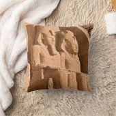 アブー素晴らしシンベル寺院 – ラムセスII – エジプト クッション (ブランケット)