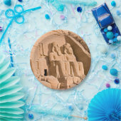 アブー素晴らしシンベル寺院 – ラムセスII – エジプト ペーパープレート (パーティー)