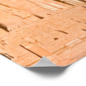 アブー素晴らしシンベル寺院 – ラムセスII – エジプト ポスター (角)