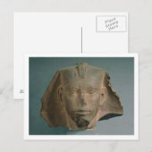 アブー・ローシュのダデフレ王の首 ポストカード (正面/裏面)