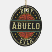 アブ最高のエロレトロヴィンテージスペインのグランパ セラミックオーナメント (右)