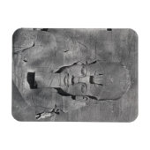 アブ・シンベルの大聖堂IIラメス像1850年 マグネット (横)