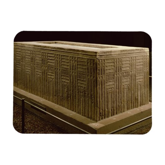 アブ・ローチ(石灰岩)の石棺(3参照) マグネット (横)