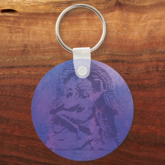 アプサラ – 紫 キーホルダー (裏面)