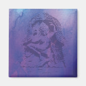 アプサラ – 紫 マグネット (正面)