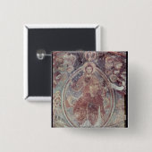 アプスからのキリストPantocrator、 缶バッジ (正面&裏面)
