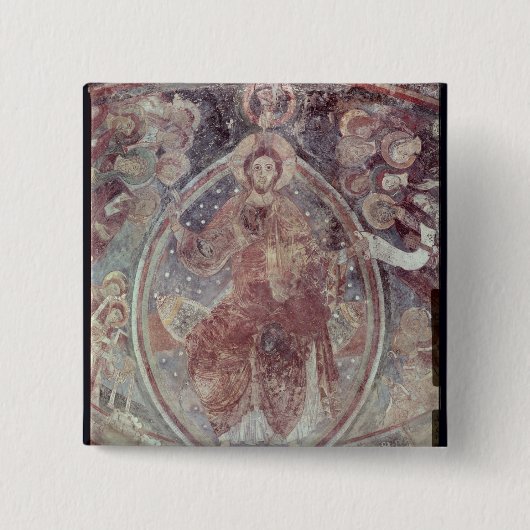 アプスからのキリストPantocrator、 缶バッジ (正面)