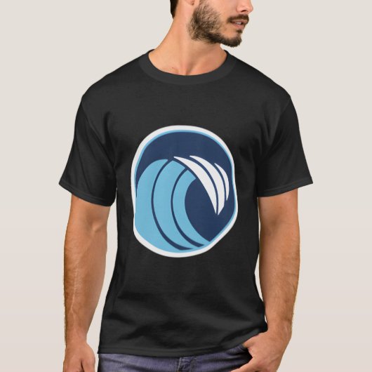 アプトスカリフォルニアサーフ Tシャツ (正面)