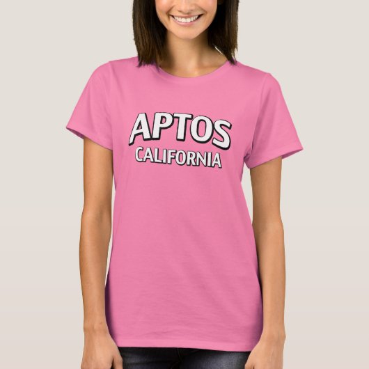 アプトスカリフォルニア Tシャツ (正面)