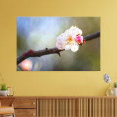 アプミニマルリコ日本のットの開花 キャンバスプリント (インサイチュ (リビング))