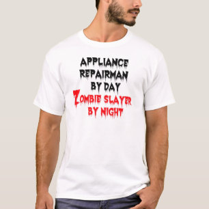 アプライアンスのリペアマン(デイゾンビレイヤー別) Tシャツ