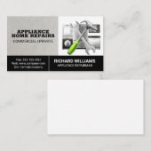 アプライアンスの修復の修正サービス 名刺 (正面/裏面)