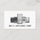 アプライアンスの取り付けと修理の名刺 名刺 (正面)