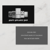 アプライアンスの取り付けと修理の名刺 名刺 (正面/裏面)