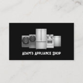 アプライアンスの取り付けと修理の名刺 名刺 (正面)