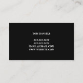 アプライアンスの販売インストールの修復 名刺 (裏面)