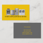 アプライアンスの販売インストールの修復 名刺 (正面/裏面)