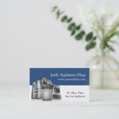 アプライアンスショップ、設置、修理 名刺 (スタンド正面)