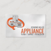 アプライアンス修復サービス 名刺 (正面)