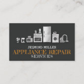 アプライアンス修復サービス 名刺 (正面)