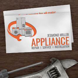 アプライアンス修復サービス 名刺
