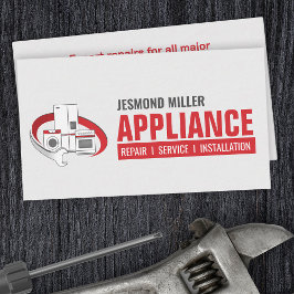 アプライアンス修復サービス 名刺