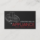 アプライアンス修復サービス 名刺 (正面)