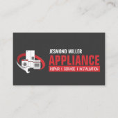 アプライアンス修復サービス 名刺 (正面)