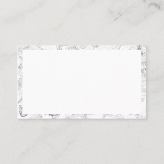 アプライアンス修復ホームサービス | マーブル縁ど 名刺 (裏面)