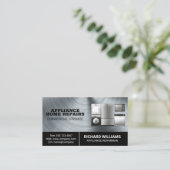 アプライアンス修復ホームサービス |技術者 名刺 (スタンド正面)