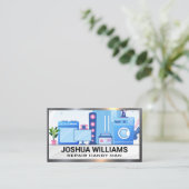 アプライアンス家具 | 修理工 名刺 (スタンド正面)