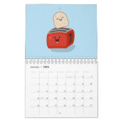 アプライアンス、ツール、楽器漫画 カレンダー (1月 2026)