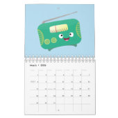 アプライアンス、ツール、楽器漫画 カレンダー (3月 2026)