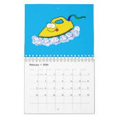 アプライアンス、ツール、楽器漫画 カレンダー (2月 2026)