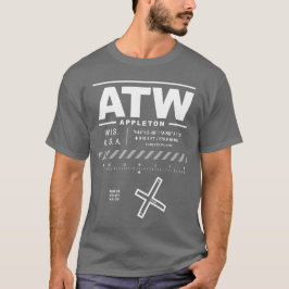 アプライト国際的ン空港ATW Tシャツ