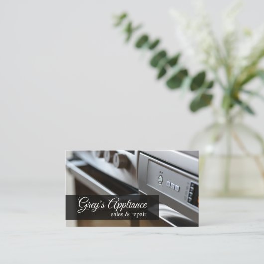 アプラモダンイアンスの販売インストールの修復 名刺 (スタンド正面)