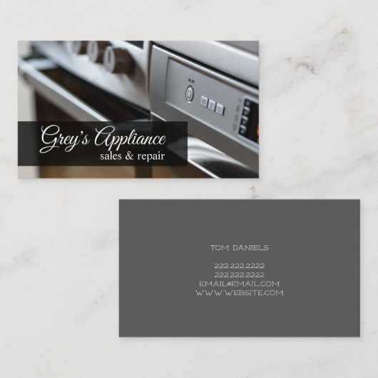 アプラモダンイアンスの販売インストールの修復 名刺 (正面/裏面)